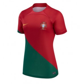 Portugal Replika Hjemmebanetrøje Dame VM 2022 Kortærmet
